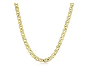 Fremada 14k Yellow Gold Filled Men's 5.9mm Mariner Link Chain Necklace
