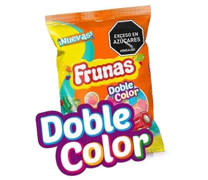 FRUNAS DOBLE COLOR X 100 UNDS