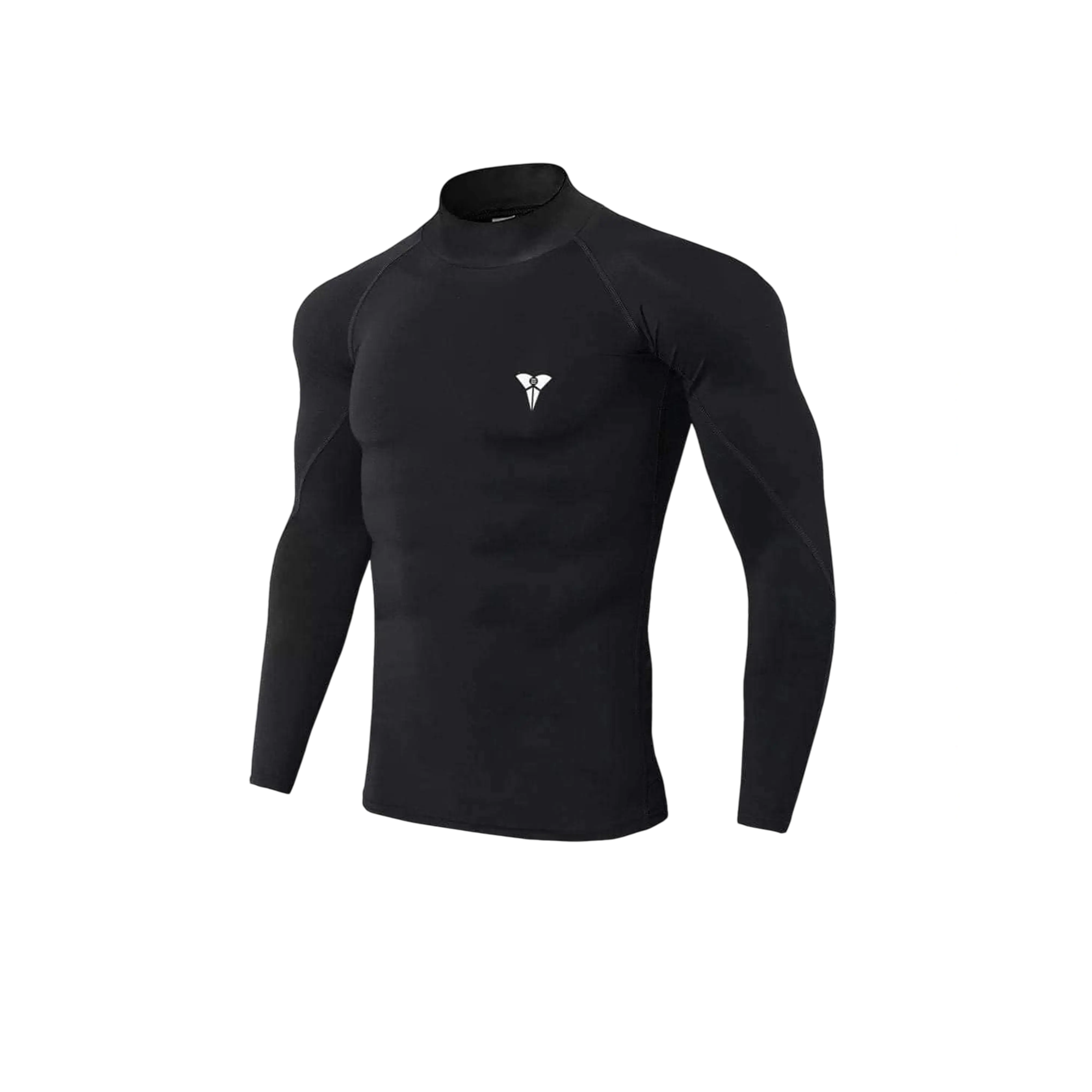 Men's Compression Mock Neck Shirt