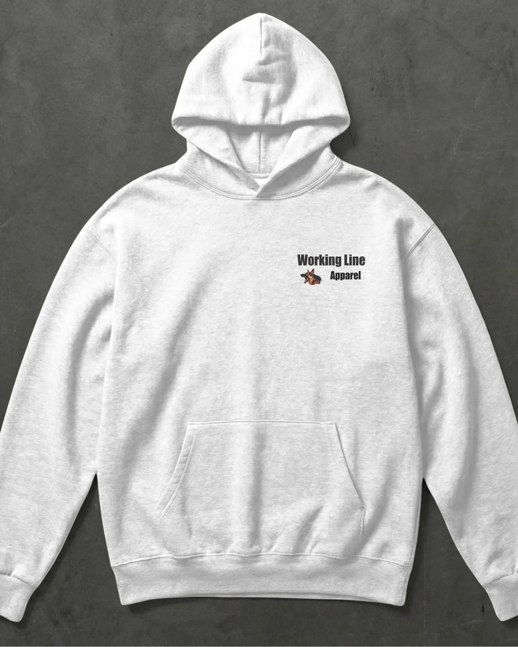 Customize with your German Shepherd's name Hoodie