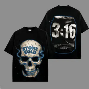 Vintage Austin 3:16 - Steve Austin Stone Cold WWE Legend Premium Wrestling T Shirt 100% Cotton T-Shirt The Charismatic Army, Team Xtreme Shirt, WWE Fans Shirt, WWE Event Outfit