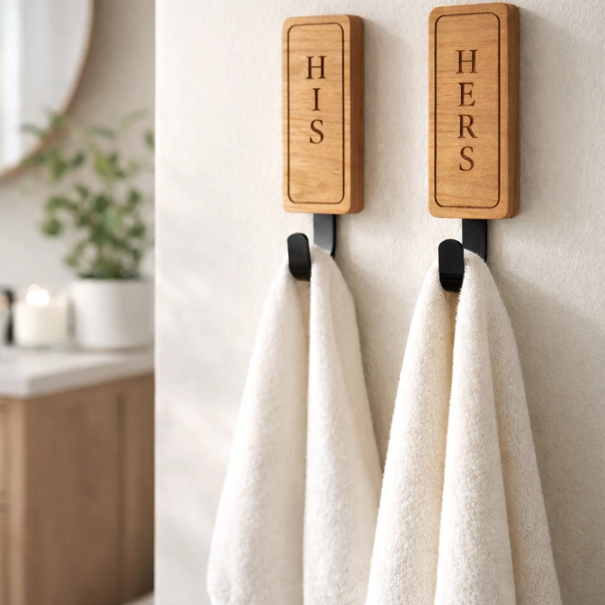 Personalized Wood Wall Hook