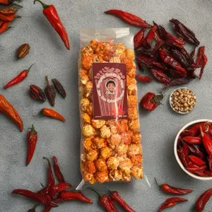 Gregory Kettle Be Popn Hot Hot Spice Popcorn Snack Crispy Crunchy Savory