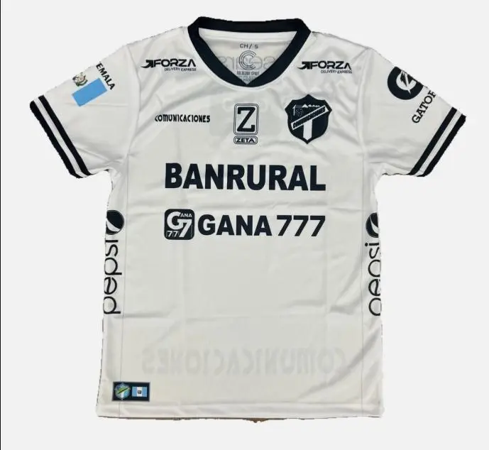 White Soccer Jersey for Men – Short Sleeve Breathable Football Shirt with Modern Graphic Design