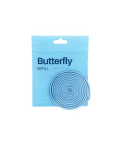 Refill - Butterfly Insert this cartridge in the Empty Shell (Pro 2.0) to make the perfect hair tie. Refill Length — 51 inches