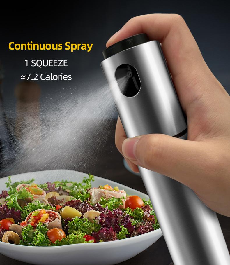 Spray oil pot, atomizing spray bottle, press-dispensing quantitative sprayer, blending/adjustment bottle, kitchen oil control bottle