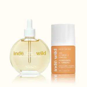 Super Heroes - 15% Vitamin C Complex Serum & Champi Hair Oil - Ayurvedic Herbal Haircare Oil & Vitamin C & Tumeric Serum