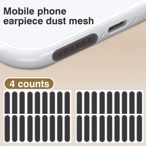 40 Counts Mobile Phone Dustproof Net Stickers - Upgraded Mesh for Reliable Dust Prevention