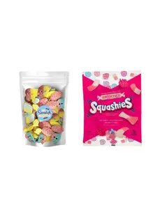 Bubs Swedish Candy 1 Pound AND Smarties Squashies, Viral Tiktok CANDY