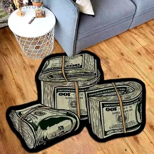 VIKAMA Money Pattern Carpet
