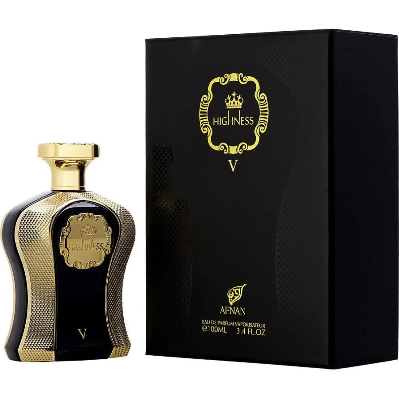 Afnan Highness V Eau de Parfum for Women, Floral Musk Scent with Rose, Tuberose, and Jasmine Notes, 100ml (3.4oz), Beauty & Personal Care, 100 Ml Perfume, Botanical Inspired Scent