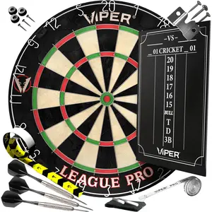Viper League Pro Sisal Dartboard Starter Kit