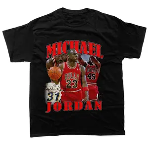 Michael Jordan (3) vintage Rap T-shirt and Hoodie