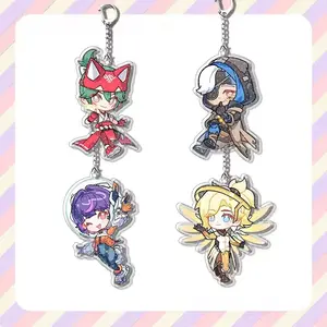 Overwatch Acrylic Keychain, Great For Daily Use Or As Thoughtful Little Gifts For Your Friends And Yourself