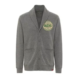 Sportiqe Henshaw Milwaukee Bucks Cardigan Sweater