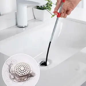 4-Claw Flexible Grabber Reacher Tool (Bendable Hose) – For Small Objects Pickup, Home Sink, Drains & Toilet