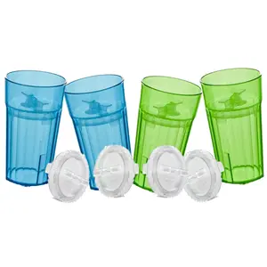 4-pack Blue & Green Reflo Smart Cups