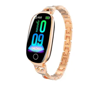 Women's Smartwatch for Female Cycle Tracking & Sports Use, with Blood Sugar, Blood Oxygen, Heart Rate, Sleep Monitoring, Thermometer, and Pedometer