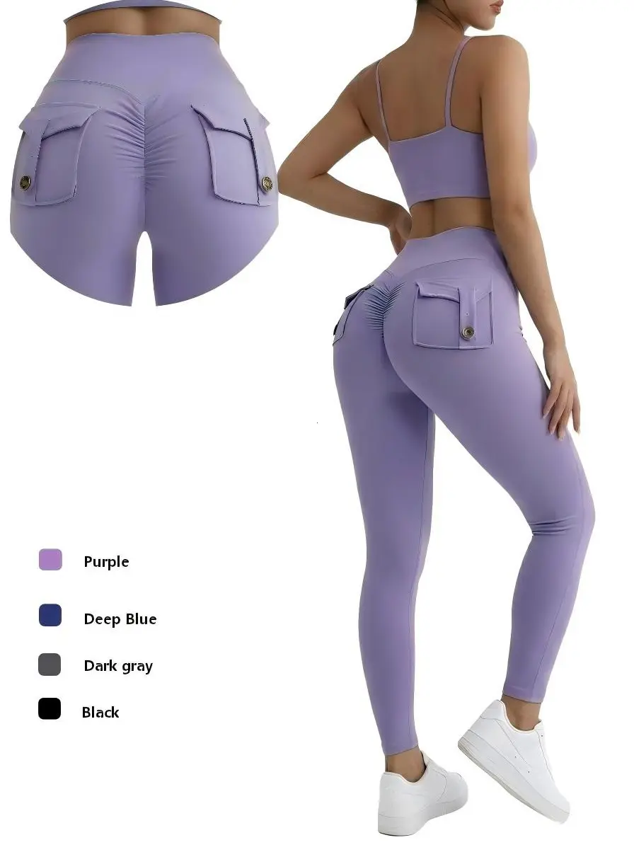 Women's High-Waisted Stirrups Leggings - Form-Fitting Athletic Skinny Pants with Pockets, Stretchy Fabric Leggings, Gym Workout Sportswear for Gym & Casual Wear, All-Season Activewear Pants