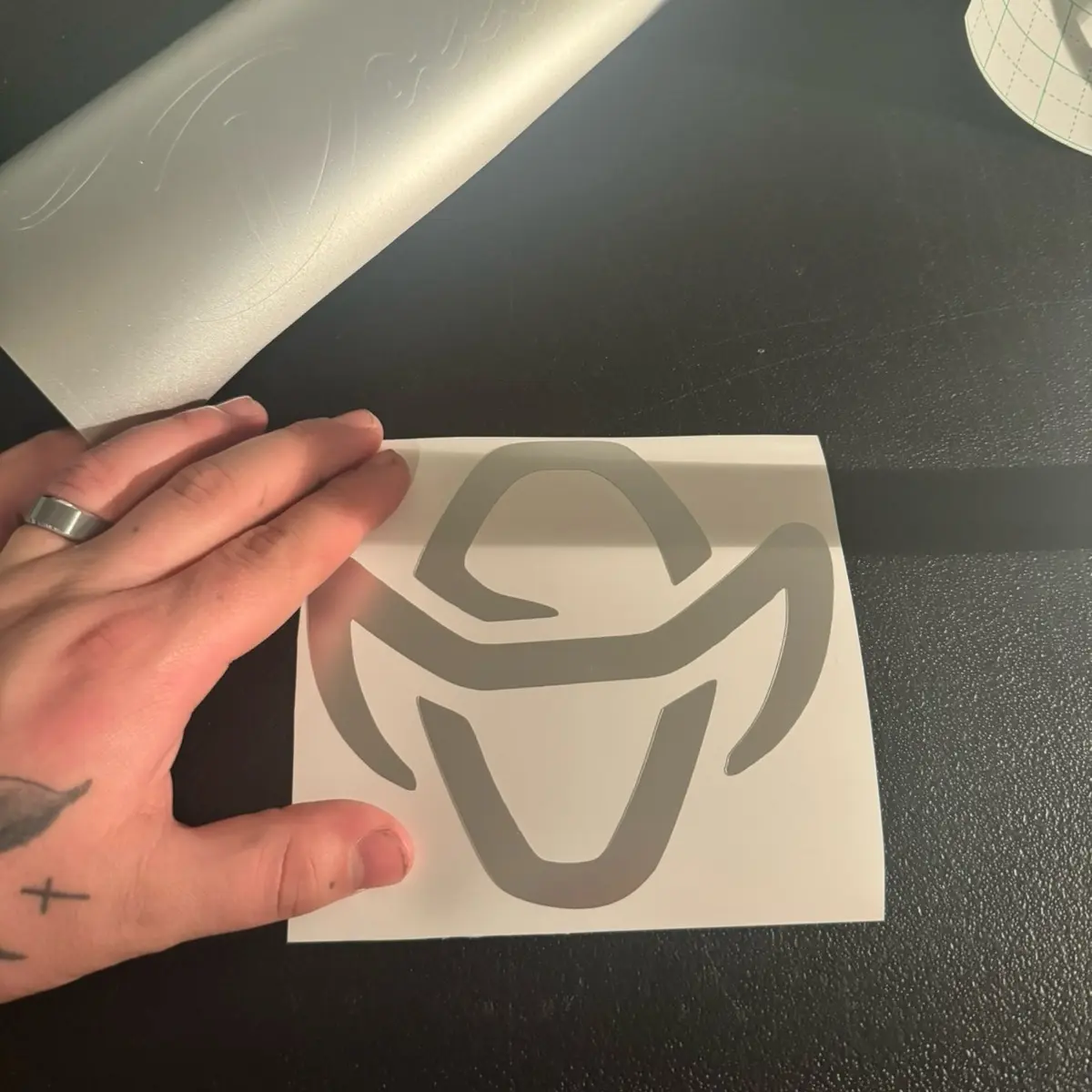 Cowboy decal decal sticker