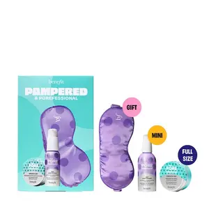 Benefit Cosmetics Pampered & POREfessional Moisturizer & Cleansing Oil Duo
