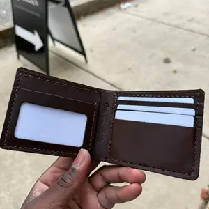 The “Classic” Bifold wallet Chocolate