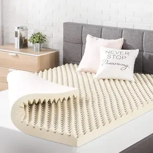 3 Inch Egg Crate Mattress Topper with Copper Infusion, CertiPUR-US Certified, Dorm, Twin