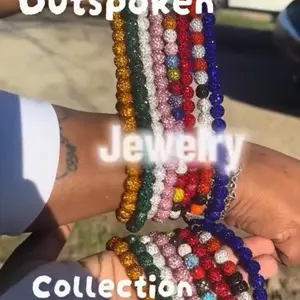 Bling Necklaces & Bracelet Set