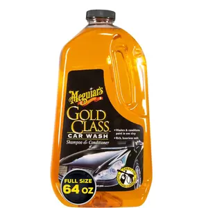 Meguiar's Gold Class Car Wash - Get Professional Results in a Foam Cannon or as a Bucket Wash - Get a Clean and Glossy Finish That's Safe for All Paint Types - 64 Oz Complete