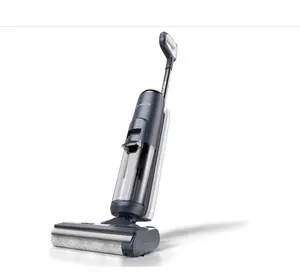 Tineco Floor ONE S5 Smart Cordless Wet Dry Vacuum Cleaner and Mop for Hard Floors, Digital Display, Long Run Time, Great for Sticky Messes and Pet Hair, Space-Saving Design, Blue