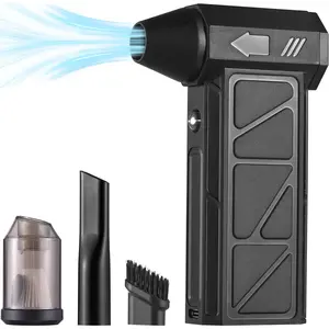 Air cleaner, Variable Speed Canned Air with Fast Charging, Mini Dust Blower for Computer, Keyboard, House, Outdoor and Car