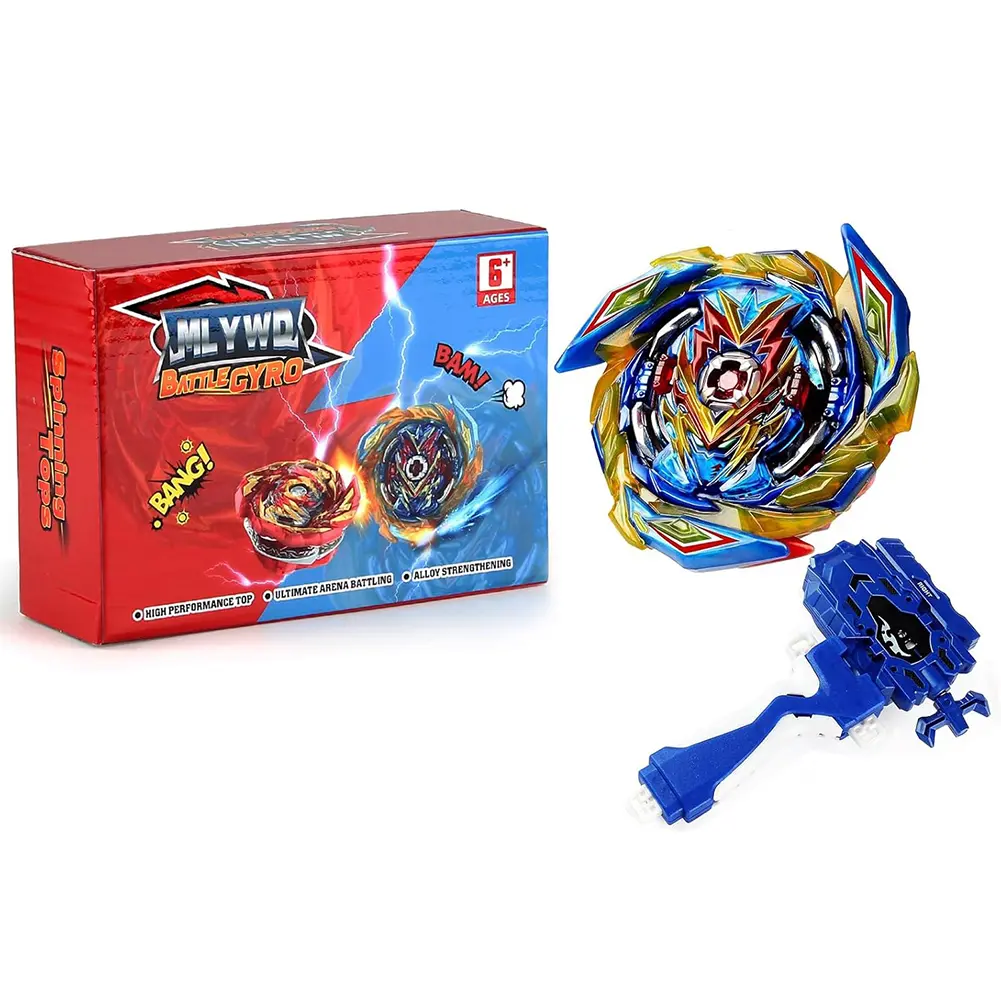 High Performance Beyblade Battling Spinning Top Toys Set - PVC-Free, Includes Launcher & Ultimate Arena Battle Pack, Ideal Kids Gifts for 6-8 Years
