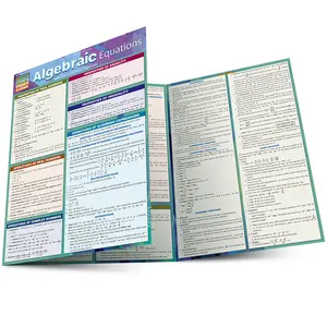 QuickStudy | Algebraic Equations Laminated Study Guide