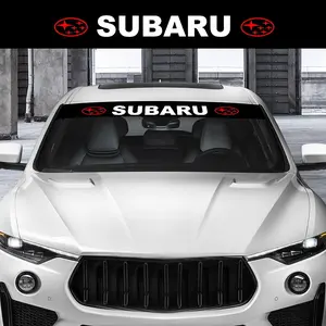 Subaru Car Windshield Sticker, Waterproof Sunproof High Temperature Resistant Decoration, Custom Style Modification Decal, Fits All Models