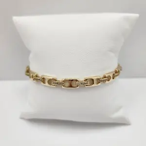 14K Gold Laminated bracelet 7” inch length