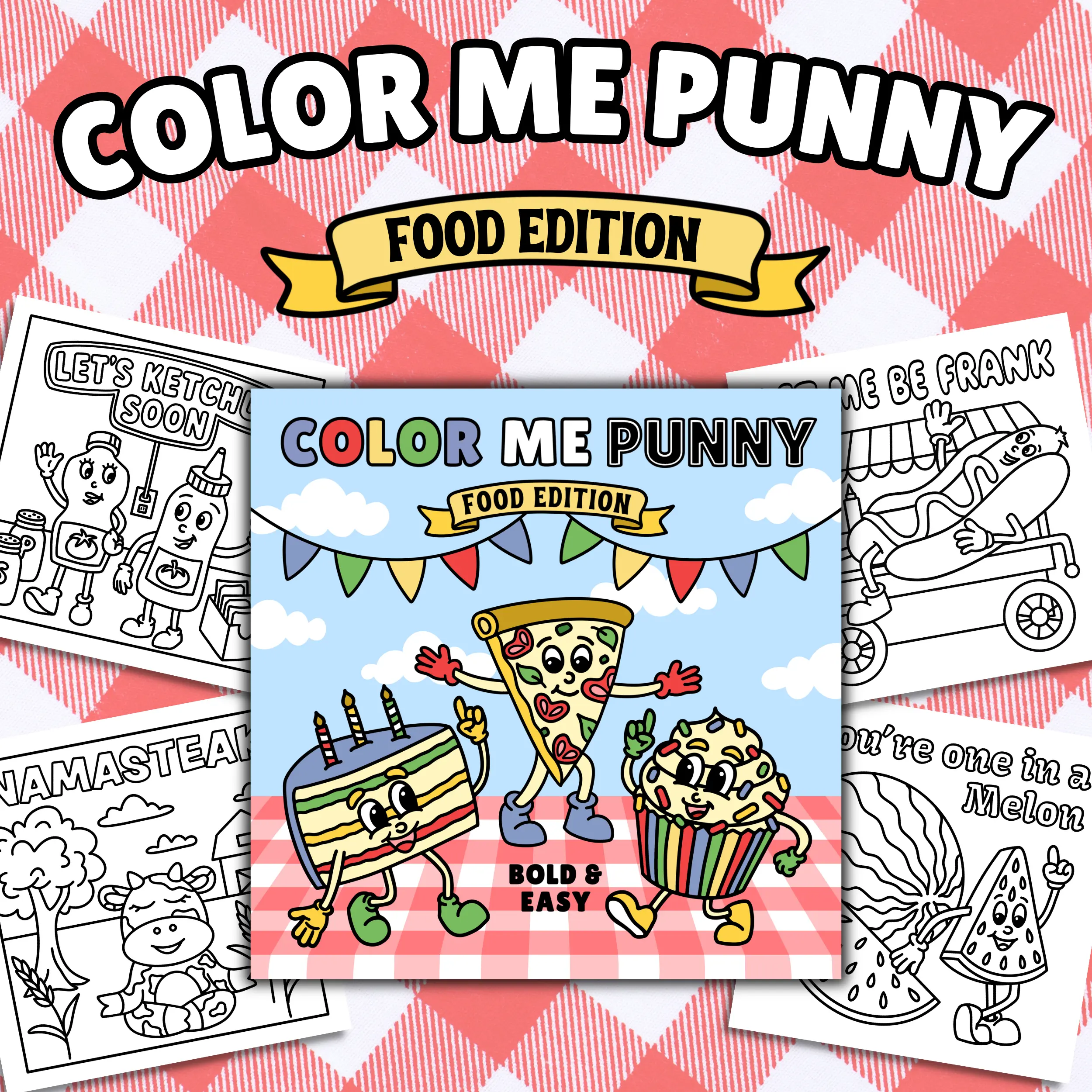 Color Me Punny: Food Edition