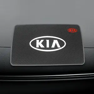 1Pcs PVC Car Dashboard Anti Slip Mat Silicone Pad Car Accessories For KIA Rio 4 Ev3 ev6 Niro Stonic Sportage GT-Line Ceed Picanto Forte Sorento