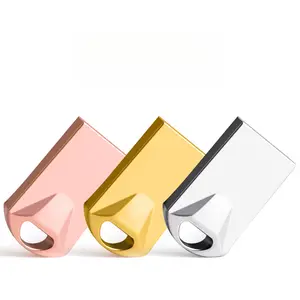 Mini Metal USB Flash Drive 8GB 16GB 32GB 64GB USB 2.0 High Speed Portable Memory Stick for Car Audio Music Storage