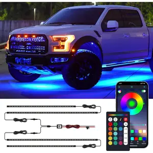 Underglow Kit for ,  Led Underglow Lights for  with App and Remote Control, 16 Million RGB Colors, 29 Preset Modes,  & DIY Mode, Under  Led Lights Exterior for SUVs, , DV 12V