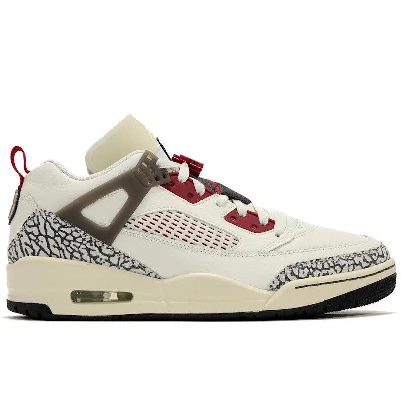 Jordan Men's Spizike Low Sail Anthracite Coconut Milk Varsity Red, from StockX