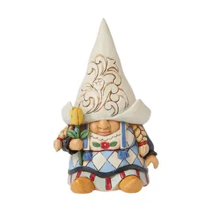 Jim Shore Around the World Dutch Gnome Figurine5.4in H