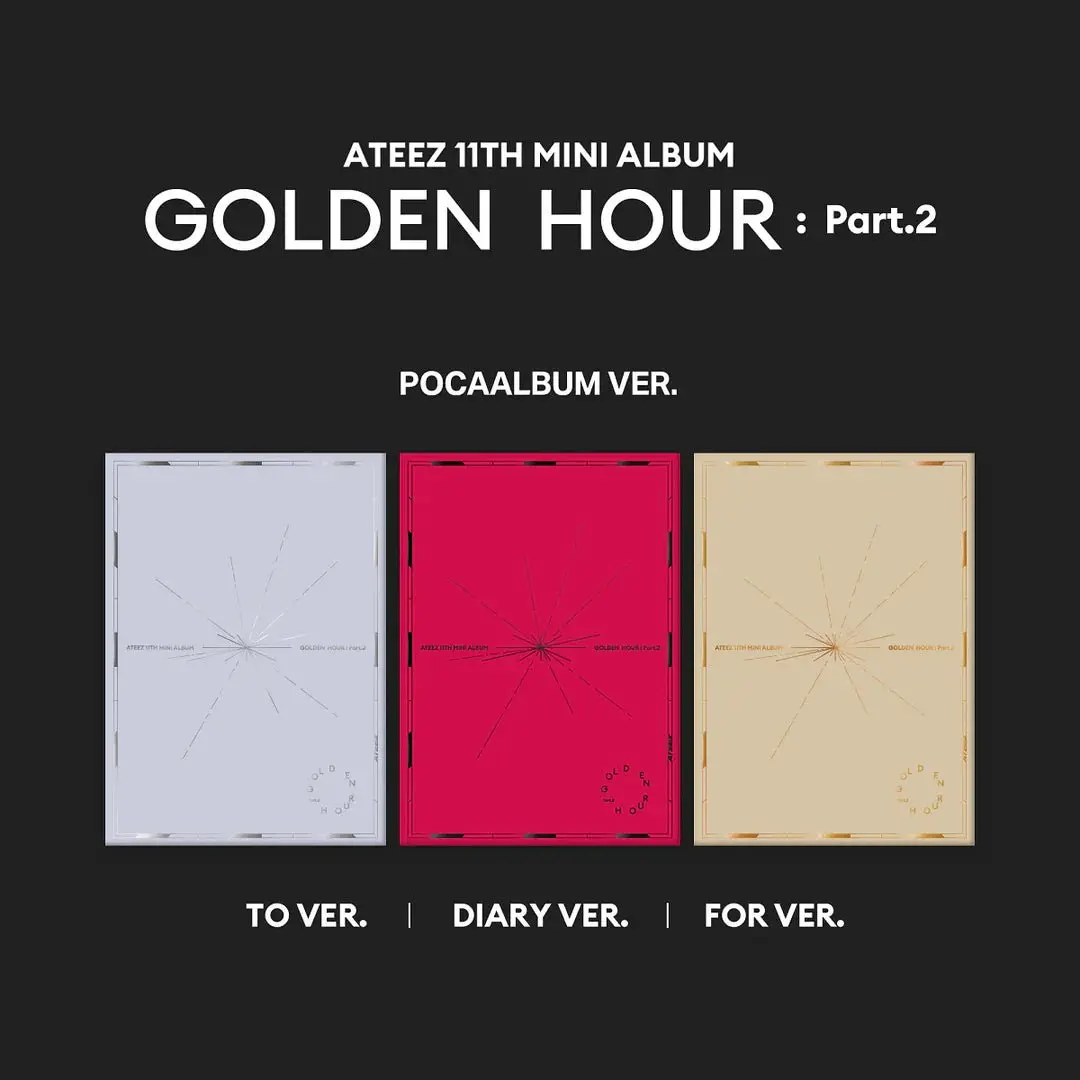 ATEEZ – GOLDEN HOUR : Part.2 [POCA Album Ver] | 11th Mini Album