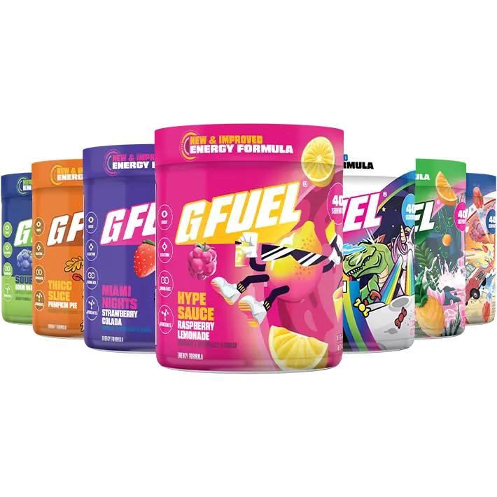 G FUEL Energy Formula 2.0 Powdered Drink Mix | 40 Servings Sport