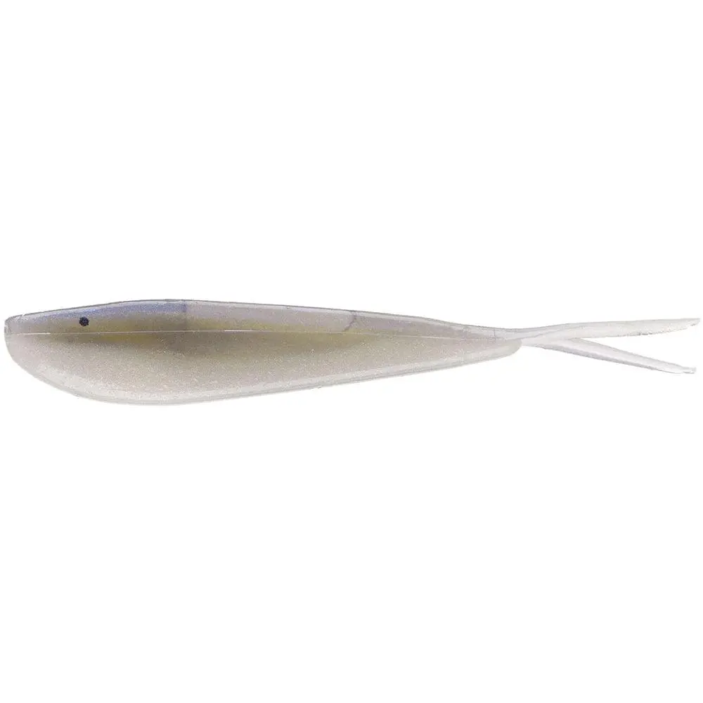 FF Series Min-O Swimbait, 3 Inch Scent-Infused Soft Plastic Lure with Split Tail, Designed for FFS Angling, Pack of 10, Fishing Accessories, Min-O Shape, Vertical Taper