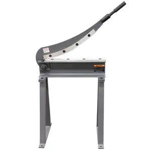 Guillotine Metal Shear, 20 in Bed Width, 16 Gauge/1.5 mm Metal Guillotine Shear with a Stand for Construction Work Sheet Metal Fabrication Plate Cutting Cutter HS-20