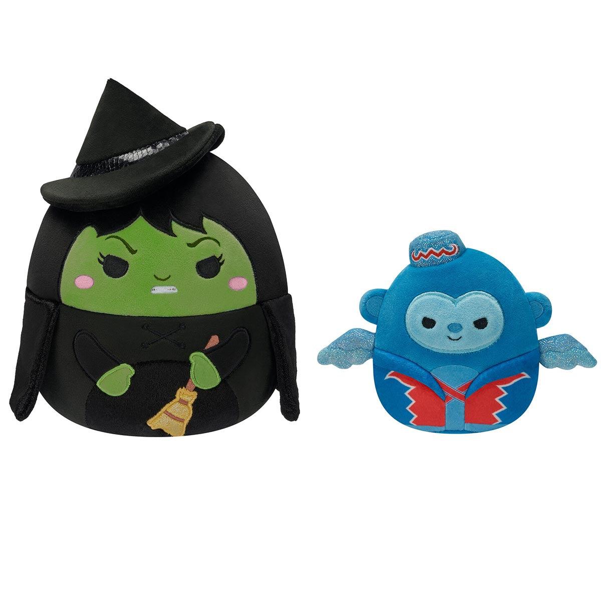Squishmallows "The Wizard of Oz” 2-pack with The Wicked Witch of the West  (8") and Winged Monkey  (4")