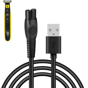 5V Charger Replacement for Philips One Blade Shaver Charger Cable USB Electric Shaver Beard Trimmer Charger Replacement Compatible with S5831 S5832 S5835 S5836 S7832 S9642 S9647 X5001and More