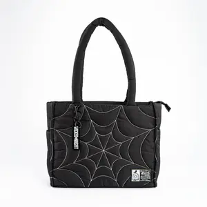 Eco Friendly Nylon XL Spiderweb Puff Totes