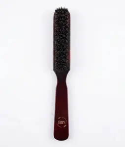 The Ultimate Neck & Fade Duster ️ | Soft-Touch Wood Finish Barber Brush