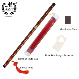 Meibaitai Bamboo Flute Plastic Box Packaging, High-Quality Musical Instrument Accessory, Perfect for Storage & Travel Convenience